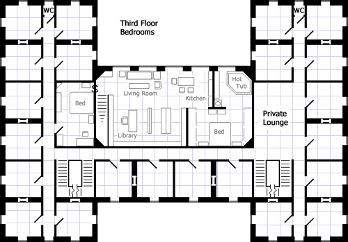 Third Floor - Bedrooms